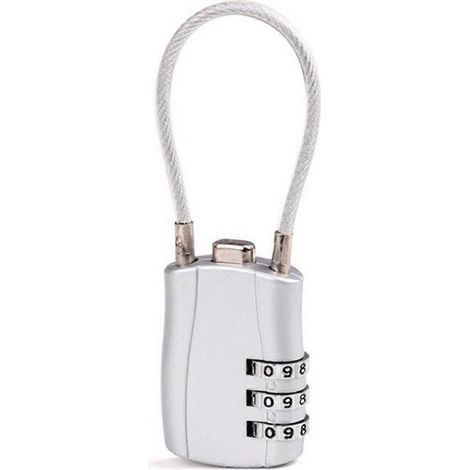 Cadenas antivol à code douanier à 3 chiffres, C-- (1/5)