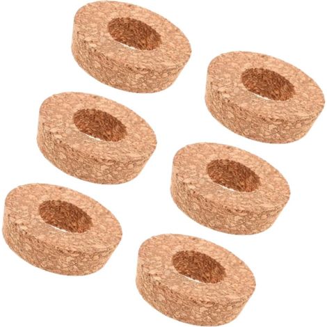 Lot de 6 bouchons liège, coniques, pour bouteilles et bocaux (1/5)