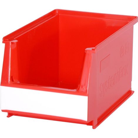 PROVOST - Étiquettes blanches pour bacs Systembox 230 x 150 x 130 mm - Lot de 100