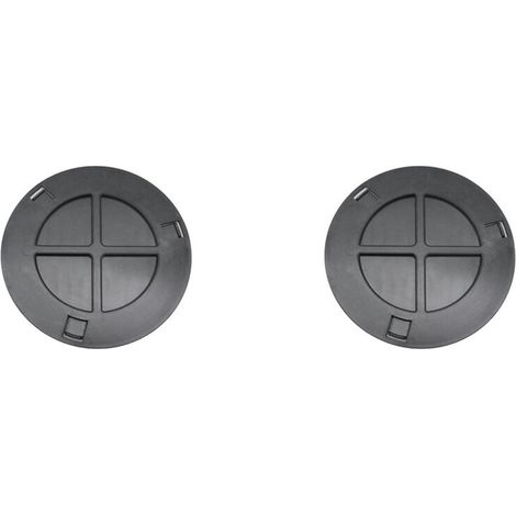 Adatto per 2X 51719802413 Applicabile a - Tappo interno ala R60 - Coperchio di servizio