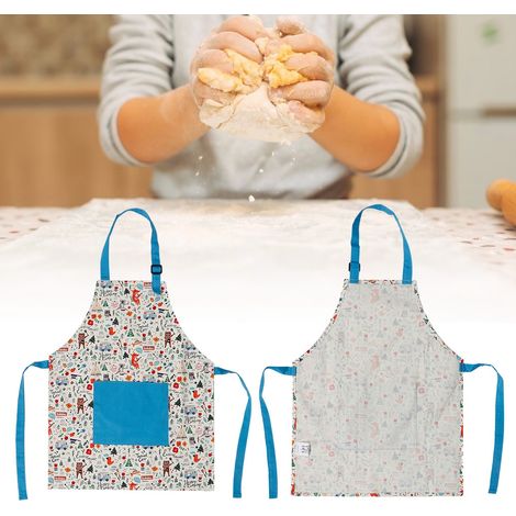 Tablier de cuisine pour enfants, cuisine, pâtisserie, peinture, chef, maison (1/5)