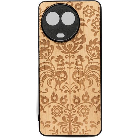 Custodia in legno Bewood per Realme 11 5G POLACCO FOLK ANIEGRE (1/2)