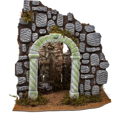 Arco con Pozzo 24x21 cm per Presepe 11515