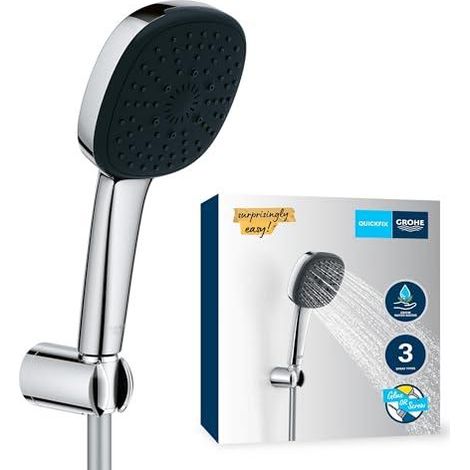 Grohe Vitalio Comfort Ducha Cromada con Soporte de Pared
