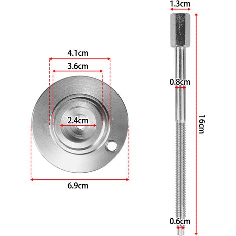 Outil d'embrayage de retrait de courroie de remplacement pour Defender HD8 HD10 2016 – 2022, remplacement 708200686-529000072 (1/5)