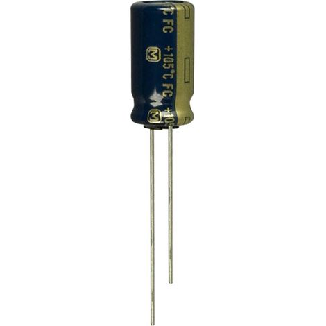 Panasonic EEU-FC1V221L Elektrolyt-Kondensator radial bedrahtet  3.5 mm 220 µF 35 V 20 % (Ø) 8 mm 1 S