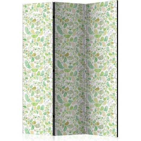 Paravento - Plants Stained Glass [Room Dividers] - 135x172
