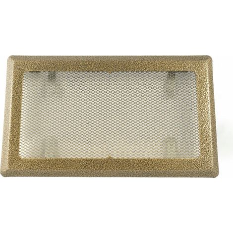 REJILLA PARA CHIMENEA 16x16 ORO ANTIGUO (1/2)