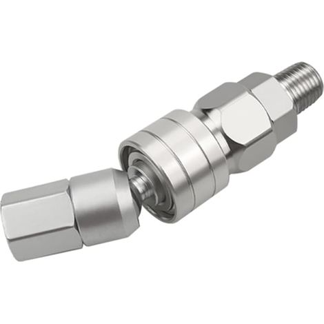 Connecteur Pivotant de Tuyau Droit Sans Air Raccords à Joint Universels 360 Raccord de Tuyau D'Air de Remplacement Raccord Pulvérisateur de Peinture Sans Air (1/5)