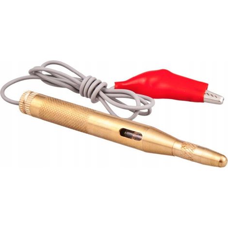 SPANNUNGSPRÜFER KFZ-SONDE 6V 12V 24V ROBUSTES METALL