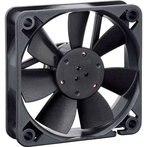 EBM Papst 612F/2-638 Ventola assiale 12 V/DC 27 m³/h (L x L x A) 60 x 60 x 15 mm