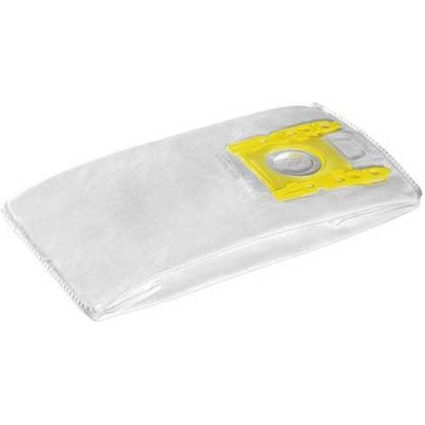 Lot de 5 Sacs filtrant non tissé pour Aspirateur KARCHER 69043290