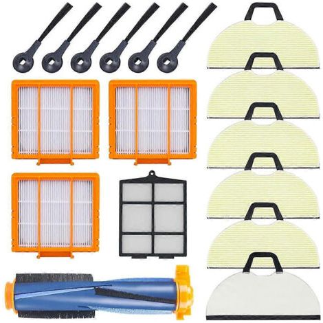 LAN Pièces de rechange pour accessoires d'aspirateurs robots 2-en-1 Shark RV2402WD, RV2400WS, RV2400WD, RV2400WBUS, UR2450WD et RV2400 Matrix (1/5)
