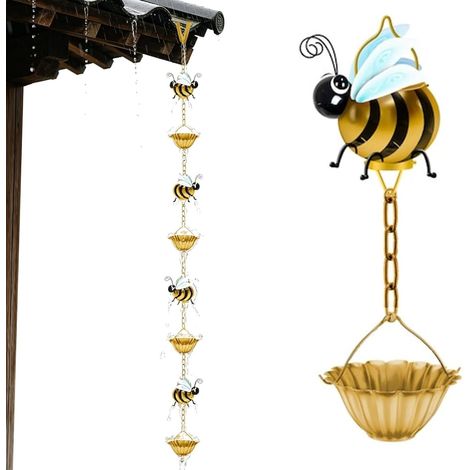 Design Wasserfänger und Sammler Regenwasserkette für