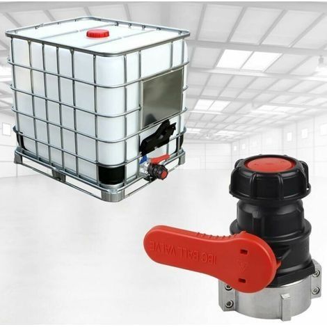 Adaptateur et vanne pour réservoir IBC - Robinet DN50 (75mm) RTGPT. (1/5)