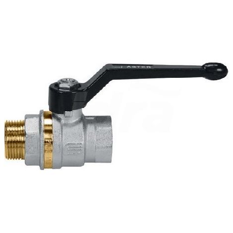 Valvola a sfera ASTER MF con leva alluminio 1"1/4 0802N407 - -  EFFEBI - - (1/2)