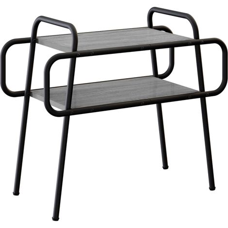 Couchtisch Grau Sonoma 60 x 30 x 51 cm Holzwerkstoff vidaXL (1/5)