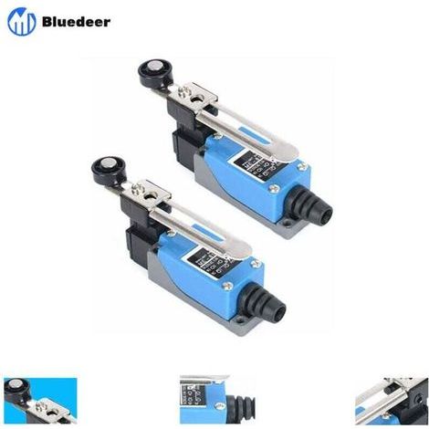 Satz mit 2 ME-8108 Rollenhebel-Endschaltern – CNC-Schalter für elektrische Steuerungen und industrielle Anwendungen (1/4)
