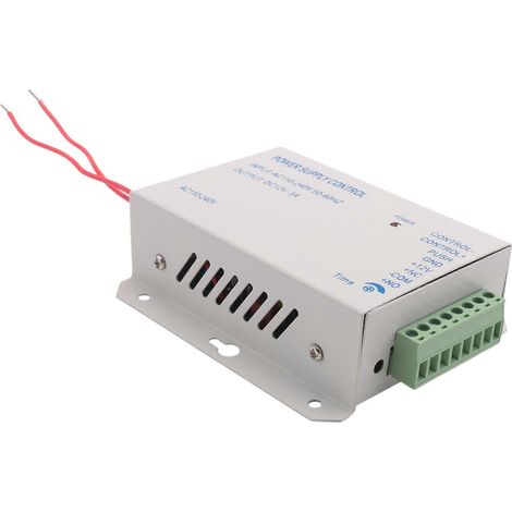 Alimentation de contrôle d'accès, transformateur, adaptateur pour système de porte AC110-240V, convertisseur, machine, blanc, DC12V 3A (1/5)