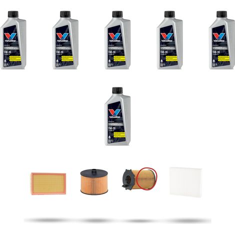 Kit tagliando 4 FILTRI e 6L OLIO compatibile con Volvo V50 2.0 D4 (545) 96kw Dal 2005 al 2006 (1/5)