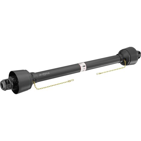 Wiltec Arbre Transmission T4 cardan - longueur 1100-1210 mm / 2x 1 3/8" 6 dents / 460 Nm / 540 tr/min / 40 kW (55 CV) - Prise de force agricole