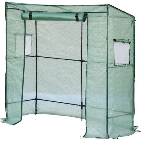 Serres Souple à tomates + housse PE 140 gr/m² - L.198 x P.78 x H.200 cm - Fabriquée en France Jany