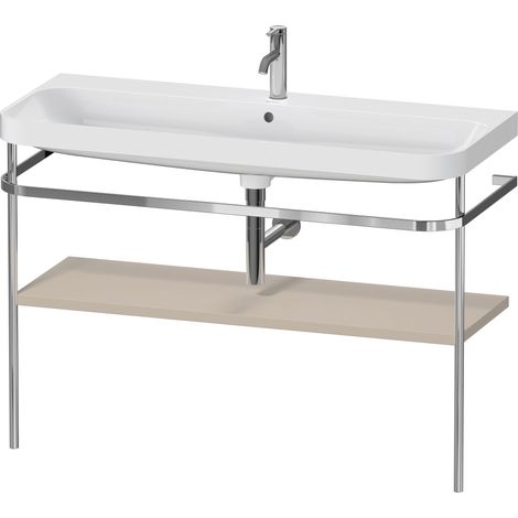 Set c-bonded Duravit Happy D.2 Plus con soporte metálico,