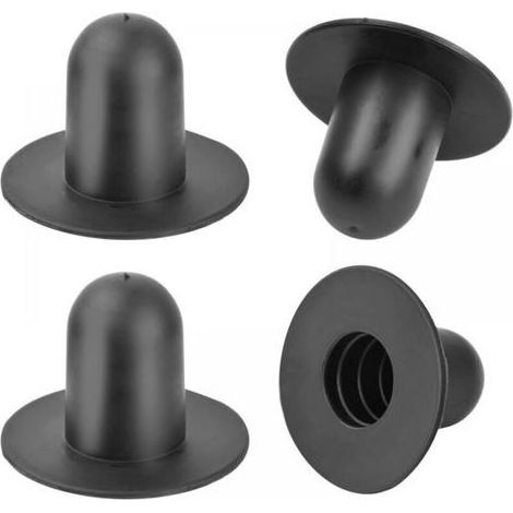 (Noir) 4 bouchons de piscine longs, accessoires de piscine hors sol, trous de bouchon de piscine de remplacement, adaptés aux piscines hors sol (1/5)