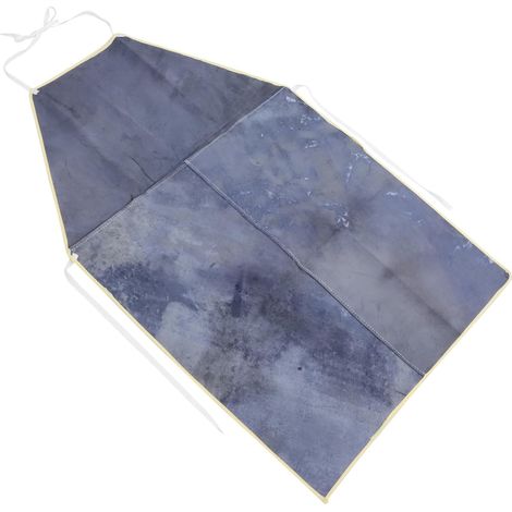 Tablier de soudeur en cuir de vachette conception ergonomique et protection contre la chaleur (1/5)