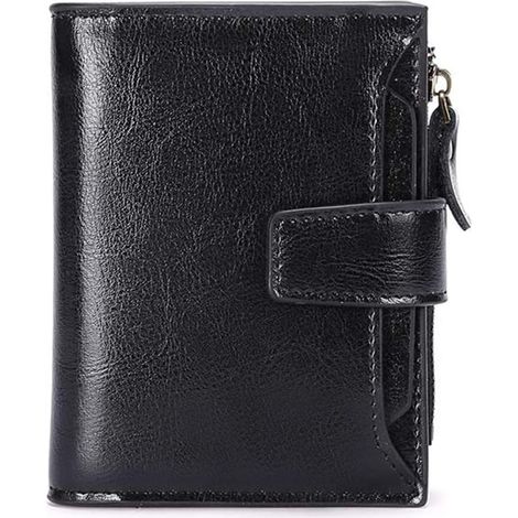 Portefeuille femme en cuir de vachette