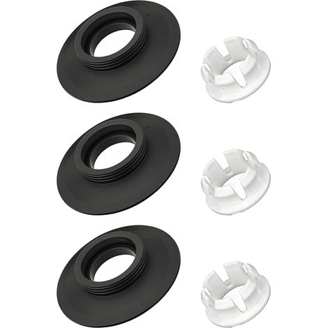 CCYKXA  3-teilige Dichtungen für Toilettenspülventile (SV01967), kompatible Dichtungen für Ideal Standard-Spülkästen, Ersatz-Gummidichtungen für Toilettenspülventile