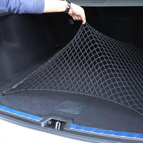 Kofferraumnetz mit Haken für Volvo S40 S60 S70 S80 S90 V40 V50 V60 V90 XC60 XC70 XC90 - Perfekt-max