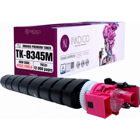 Inkdigo Toner TK8345M kompatibel mit Kyocera TASKalfa2552ci TASKalfa2553ci TÜV-Zertifikat (1/4)