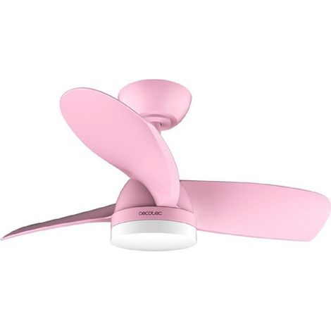 Cecotec Ventilador de Techo con Luz Aero 3050 Pink. 35 W, Motor DC, Diámetro 36” con luz LED, Mando a distancia (1/5)