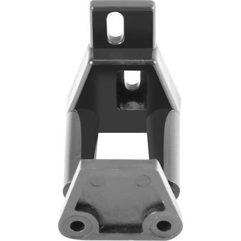 Guide de sol pour porte de grange coulissante plastique, noir (1/5)