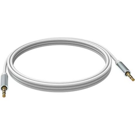 Vision 10m white 3.5mm minijack cable
