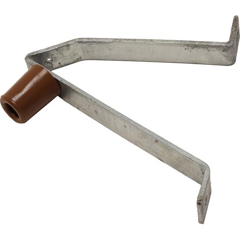 Calé de porte pour porte extérieure galvanisé à chaud complet - Modèle ouvert