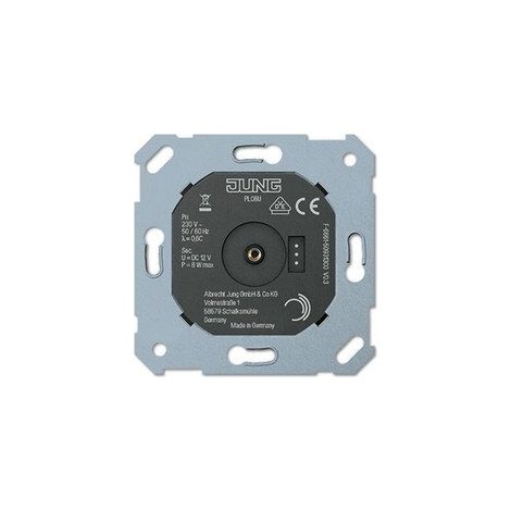 Jung Alimentación de tensión Plug & Light PL 08 U
