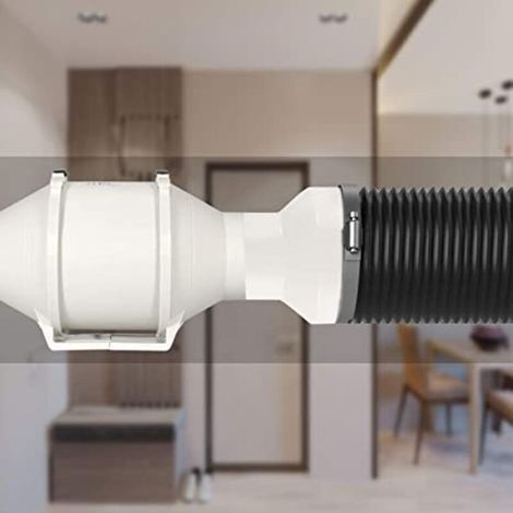 Adaptateurs de conduit pour conduits de ventilation de 150 mm à 100 mm, adaptateurs de ventilateur d'extraction, réducteurs de conduit (1/3)