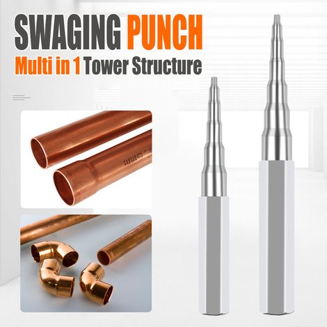 Kit de 5 Poinçons d‘Expansion CT-95 pour Tubes de Cuivre 6-16mm – Outil Manuel 5-en-1 pour Réfrigération (1/5)