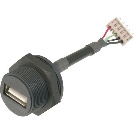 Usb A Femelle+Cnc 5Pts Ip67 Assmann A-USB-APFS D19380 (1/2)