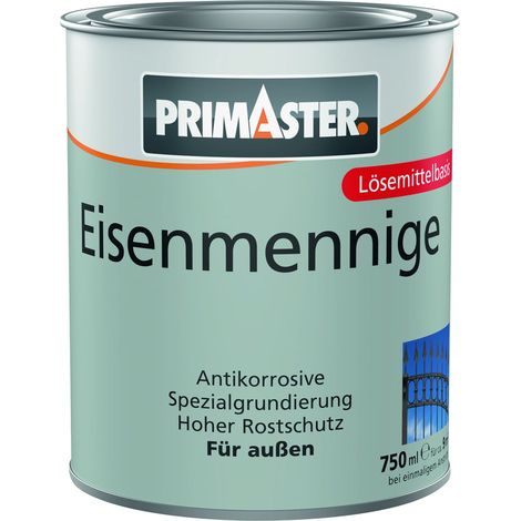 Primaster Eisenmennige rotbraun 750 ml Grundierung