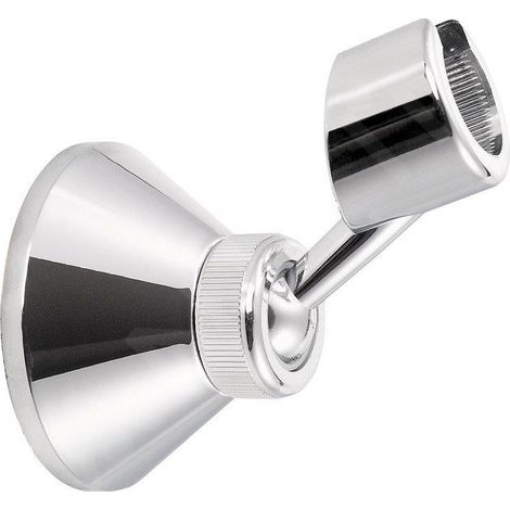 DUPLEX Support de pomme de douche pivotant, chromé
