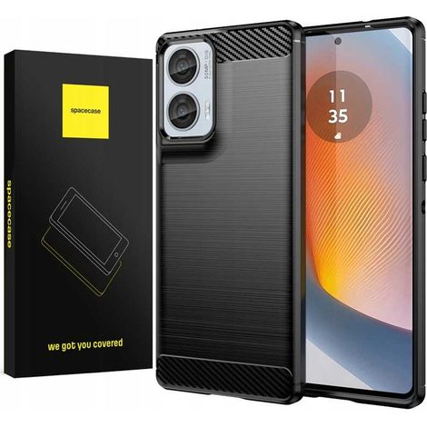 Étui Spacecase Carbon pour Motorola G85 5G noir (1/5)
