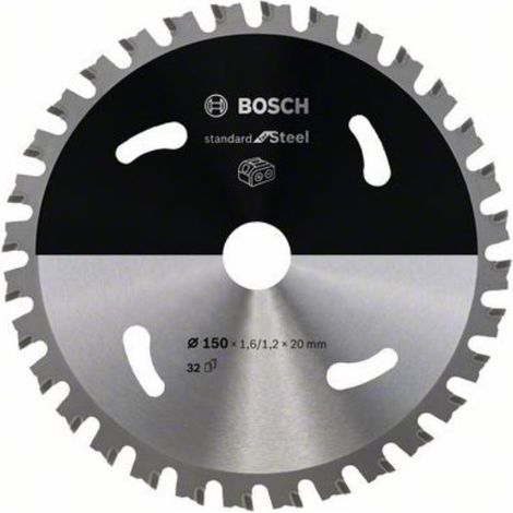 Bosch PRO Steel lama senza filo per seghe circolari 150 x 1,6 x 20 mm - 2608837748 (1/2)