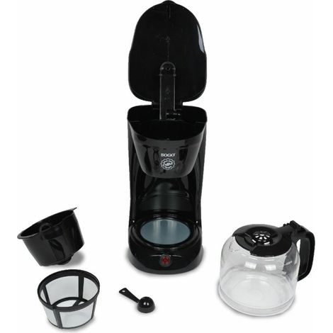 SOGO Human Technology Drip 15 Cafetière noir Nombre de tasse=15 verseuse en verre, fonction de conservation de la chaleur Y787132 (1/4)
