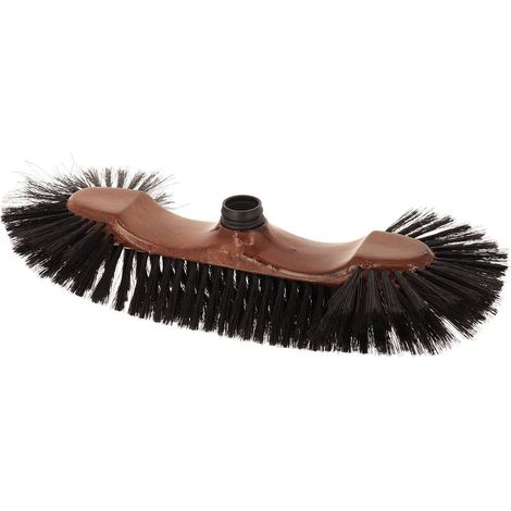Scopa per interni 1 2 testa 40 cm - mogano nero - Tendance (1/5)