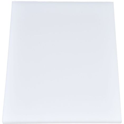 Plaque de Découpe Blanche 140x120x15mm pour Travail du Cuir et Martelage DIY