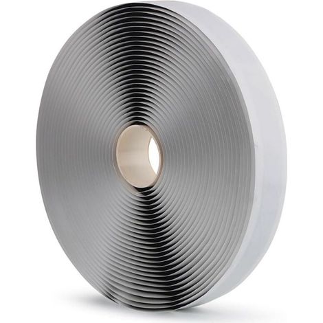 Butyle Auto-Adhésif Ruban D'étanchéité Noir pour Réparation de Camping-Car Étanche Fenêtre verre Bateau Étanchéité EPDM Étanchéité de Toit (20MM X 20M) (1/4)