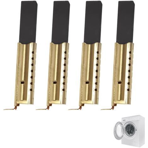 Balais de charbon L94MF7 pour lave-linge, compatibles avec différents modèles de moteurs de lave-linge, pour la réparation des moteurs intermittents et des freins électriques, 5 x 13,5 x 39,6 mm (1/5)